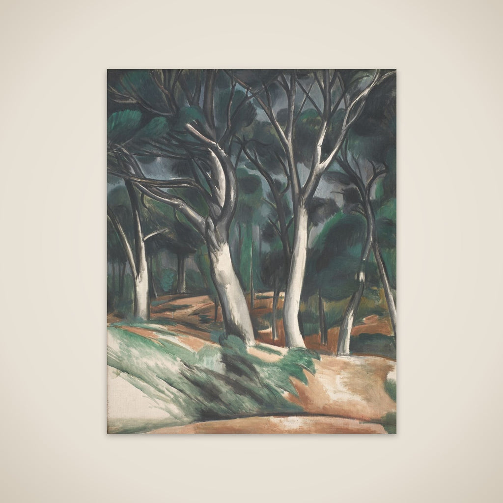 Pinjeskov ved Sausset-les-Pins unframed print