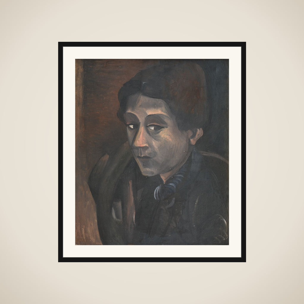 Drengehoved framed