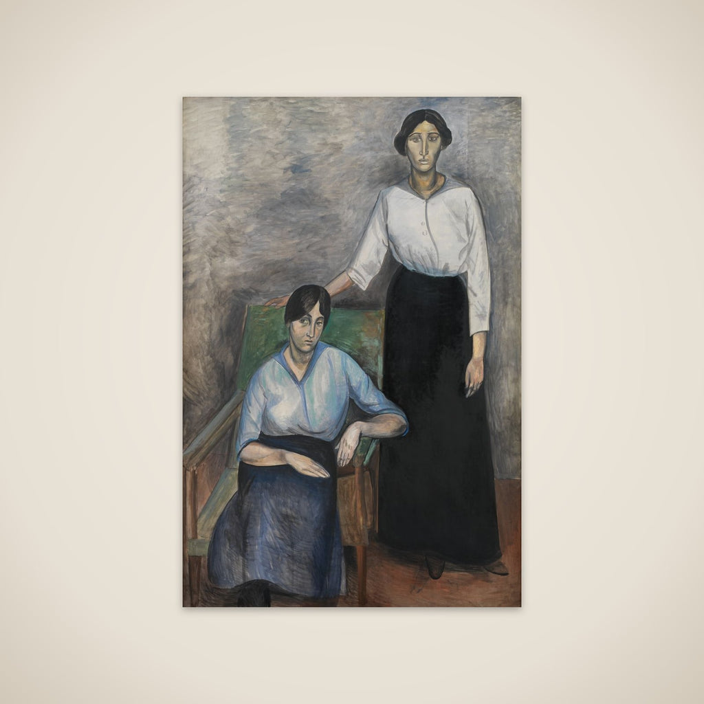 De to søstre unframed print