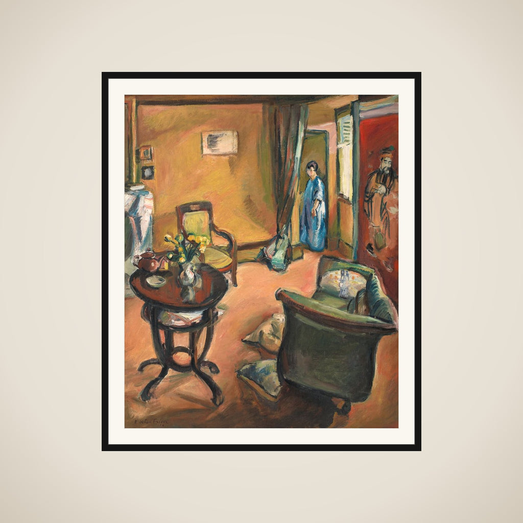 Interiør framed