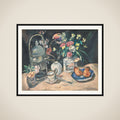 Nature morte med briocher framed