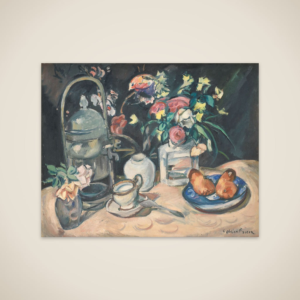 Nature morte med briocher unframed print