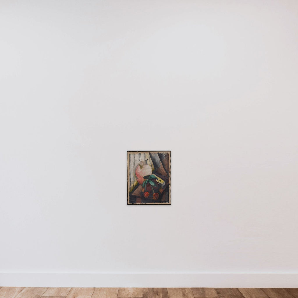 Opstilling unframed — shown to scale