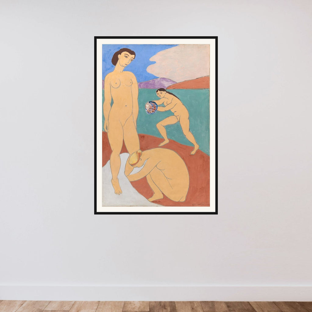 Le Luxe II framed — shown to scale