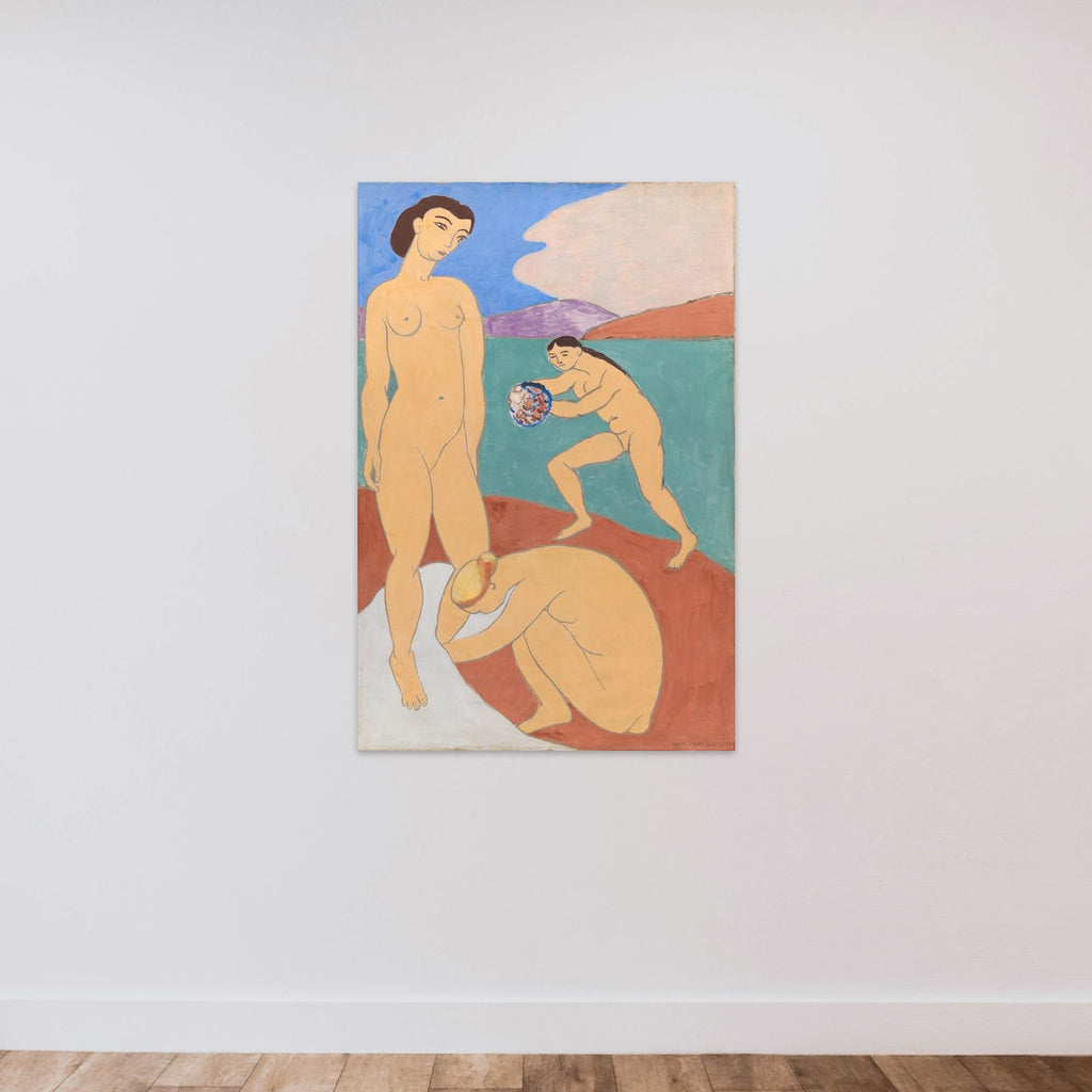 Le Luxe II unframed — shown to scale