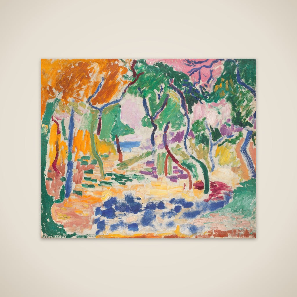 Landskab ved Collioure. Studie til "Livsglæden" unframed print