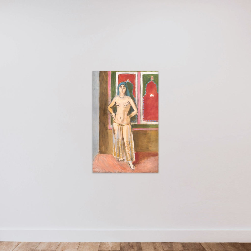 Odalisk unframed — shown to scale