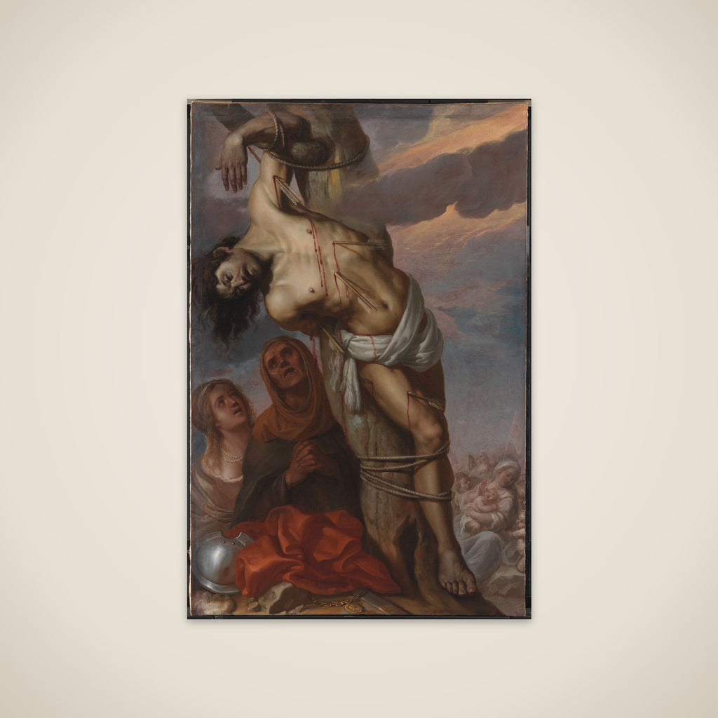 Skt. Sebastian unframed print