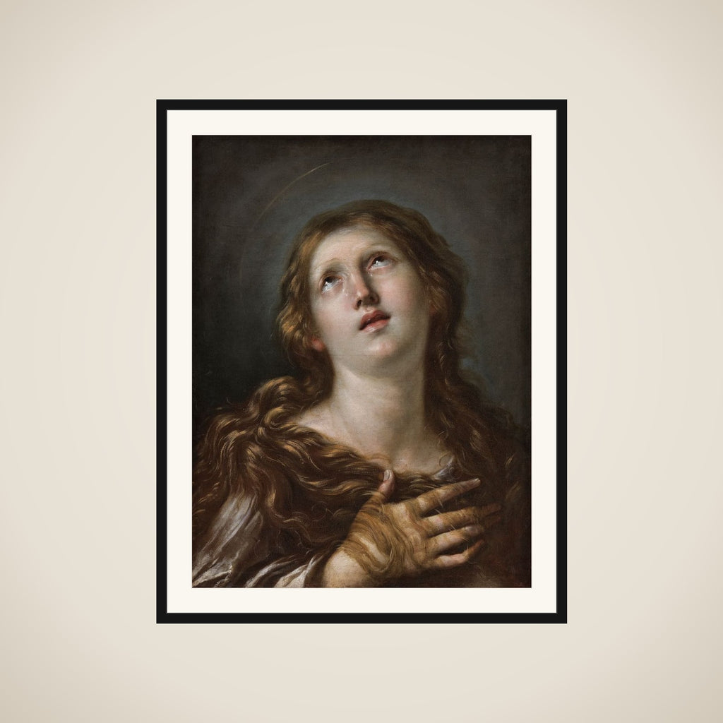Den angrende Maria Magdalene framed