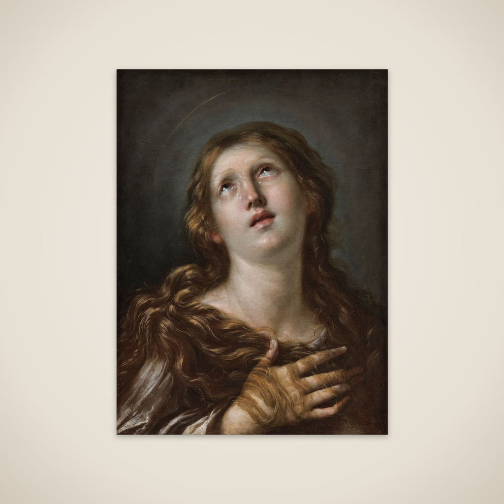 Den angrende Maria Magdalene unframed print