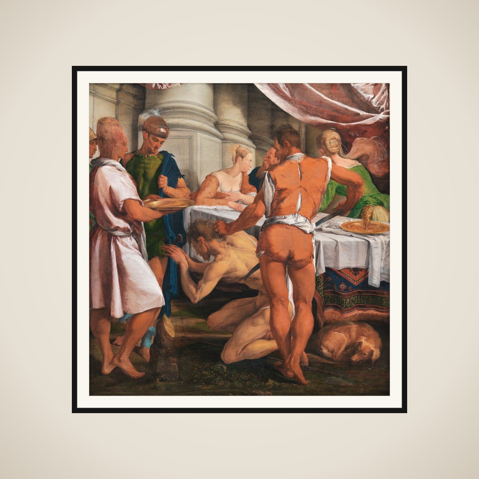 Johannes Døberens henrettelse framed