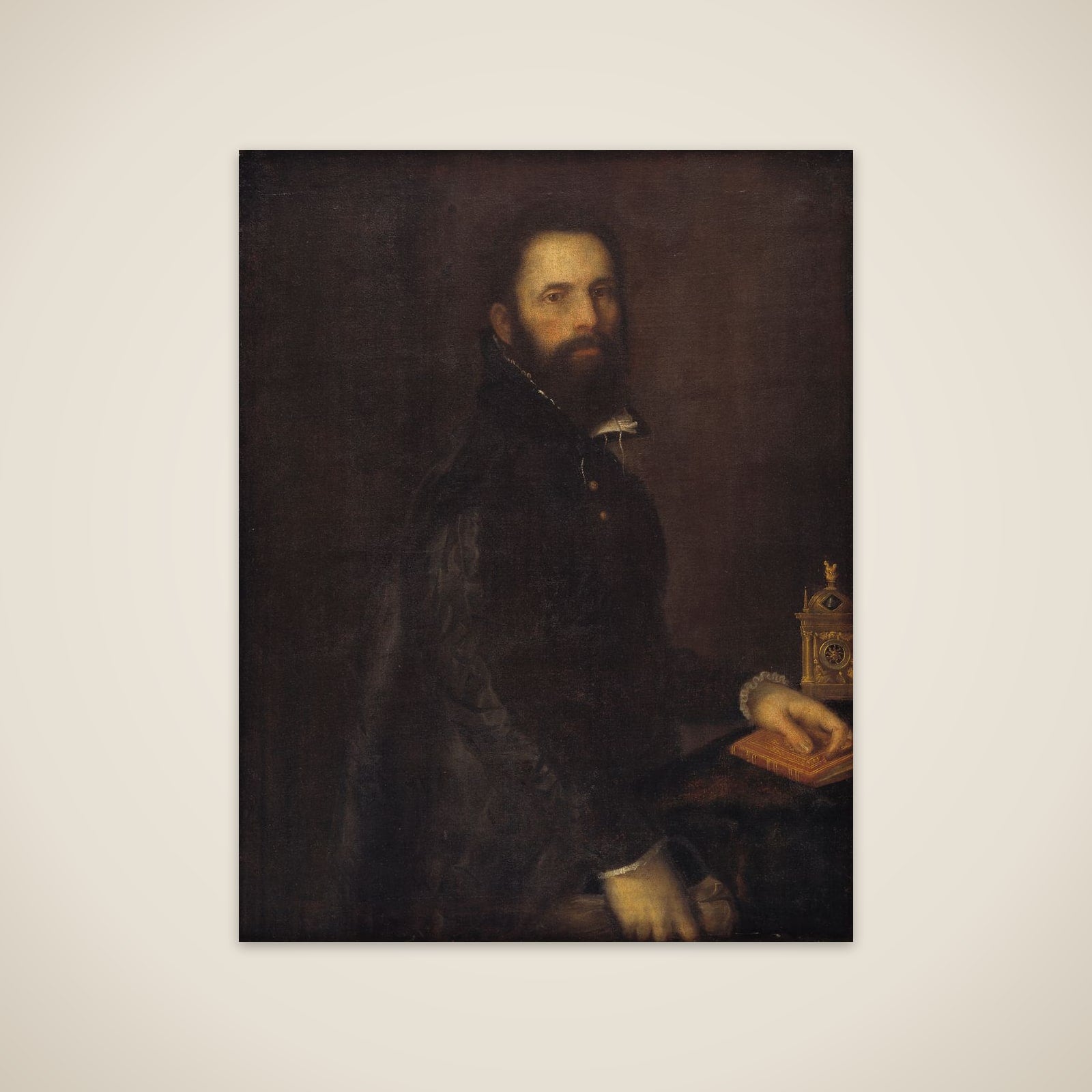 Portræt af Antonio Galli unframed print