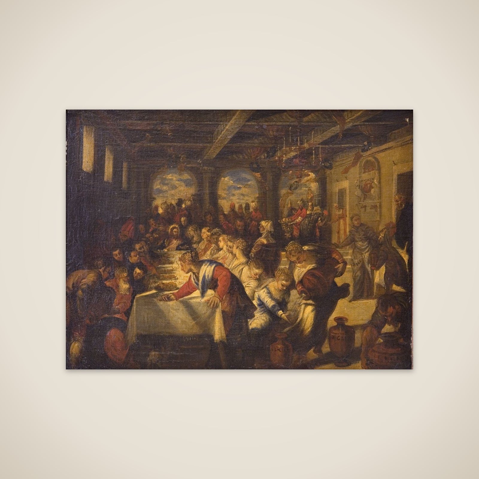 Brylluppet i Kana unframed print