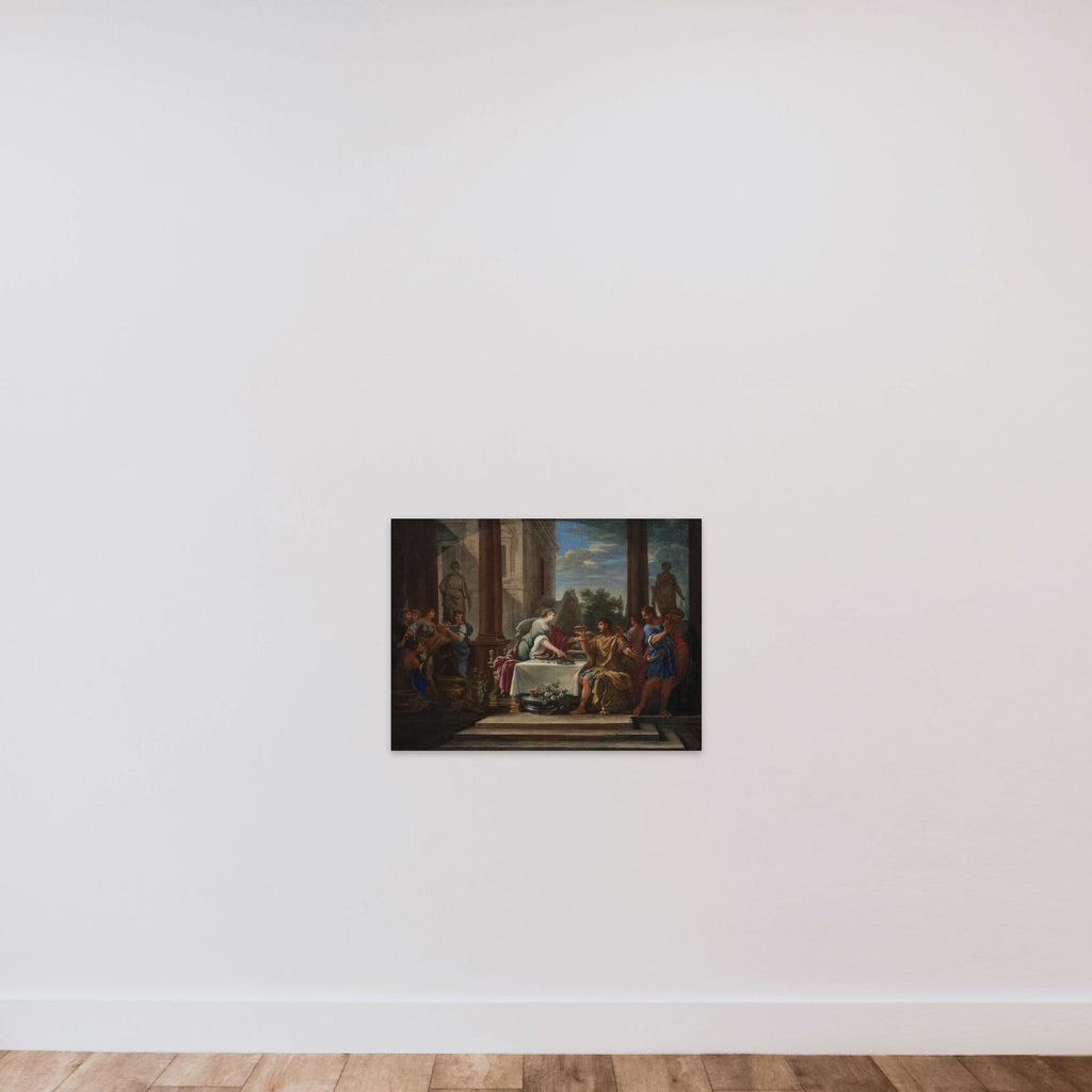 Odysseus og Kirke unframed — shown to scale