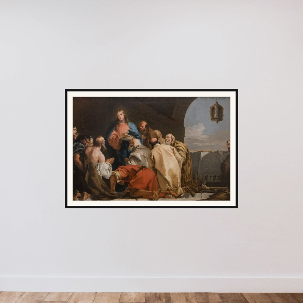Nadverens indstiftelse framed — shown to scale