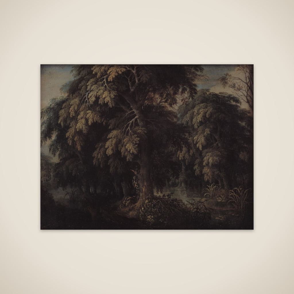 Skovlandskab unframed print