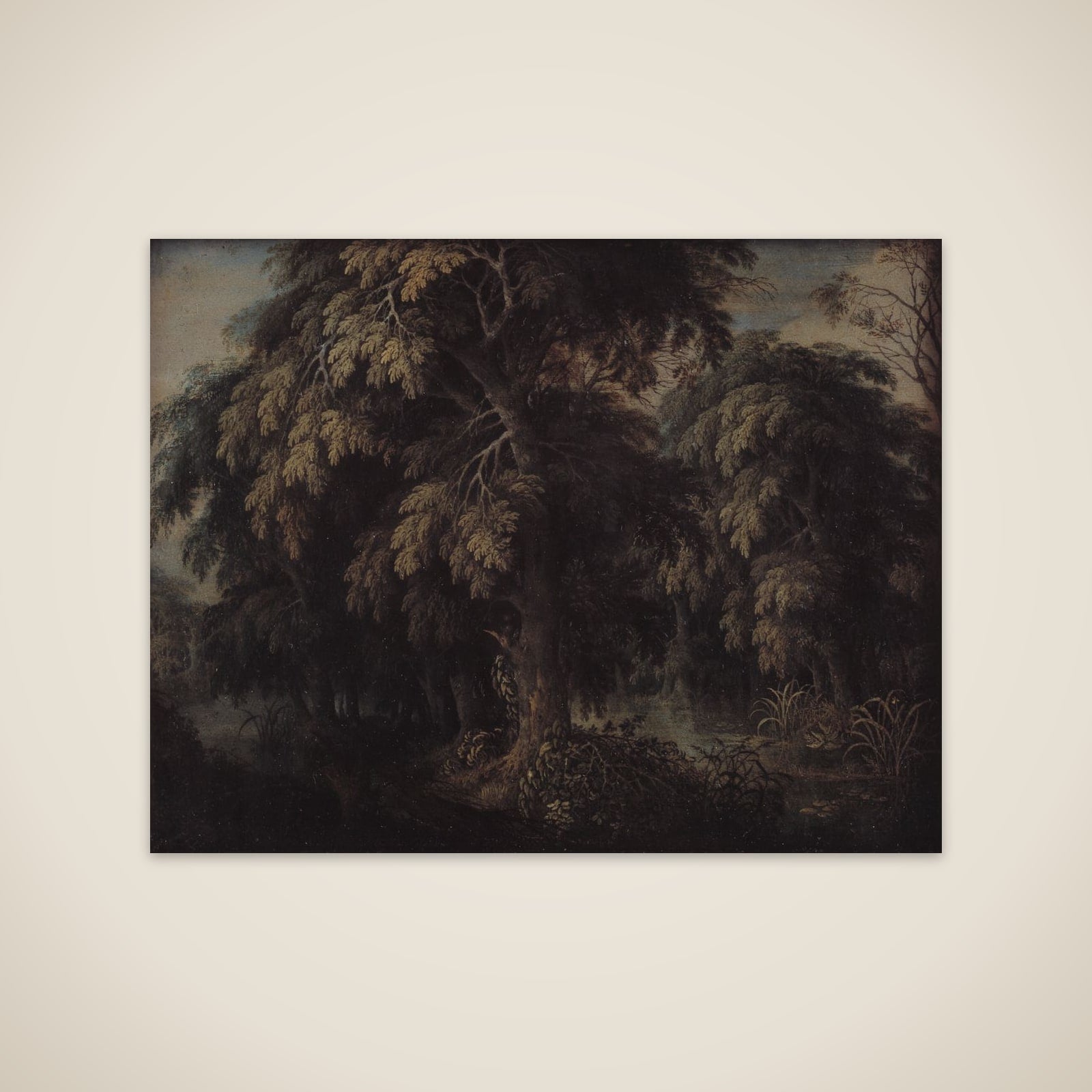Skovlandskab unframed print