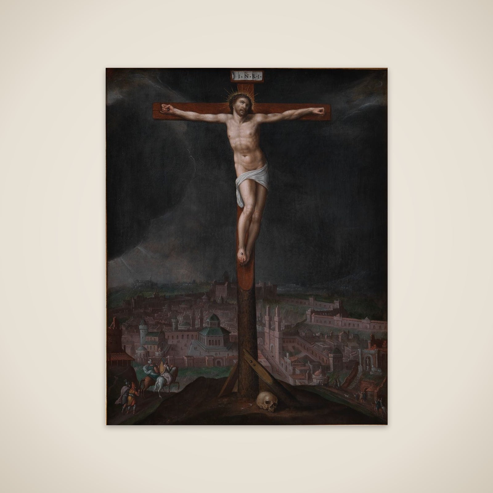 Kristus på korset unframed print