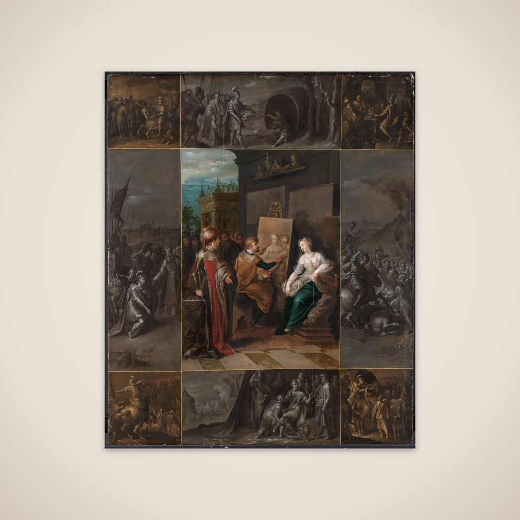 Apelles maler Campaspe unframed print