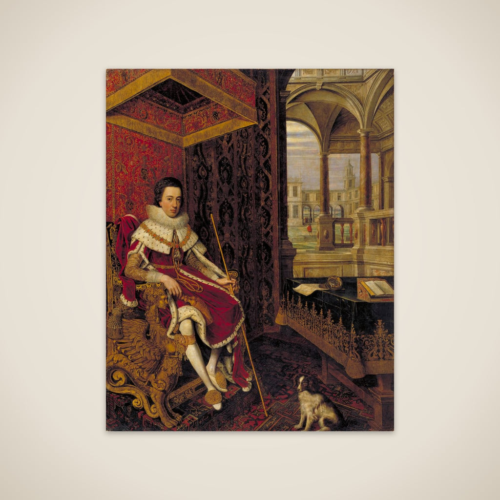 Charles I af England som Prince of Wales unframed print