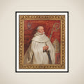 Matthæus Yrsselius (1541-1629), abbed ved Sint-Michiels kloster i Antwerpen framed