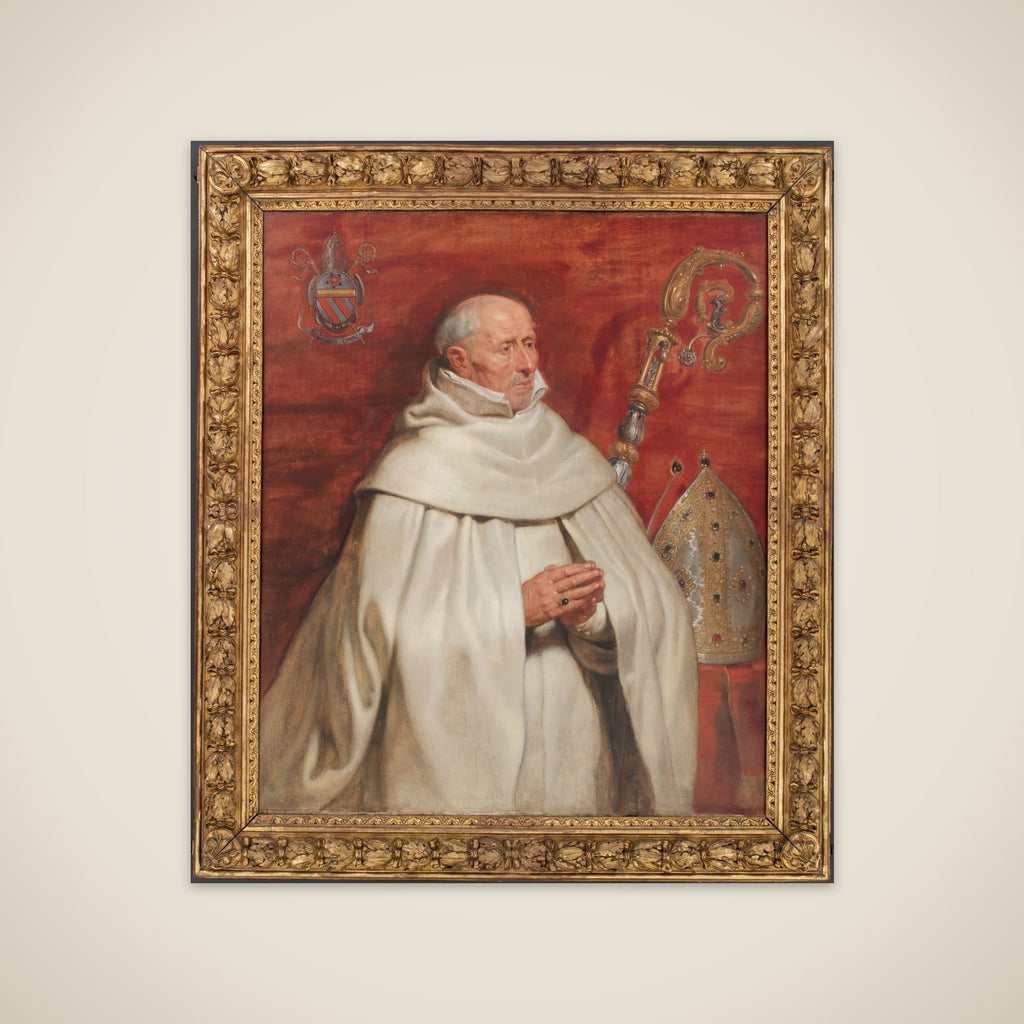 Matthæus Yrsselius (1541-1629), abbed ved Sint-Michiels kloster i Antwerpen unframed print