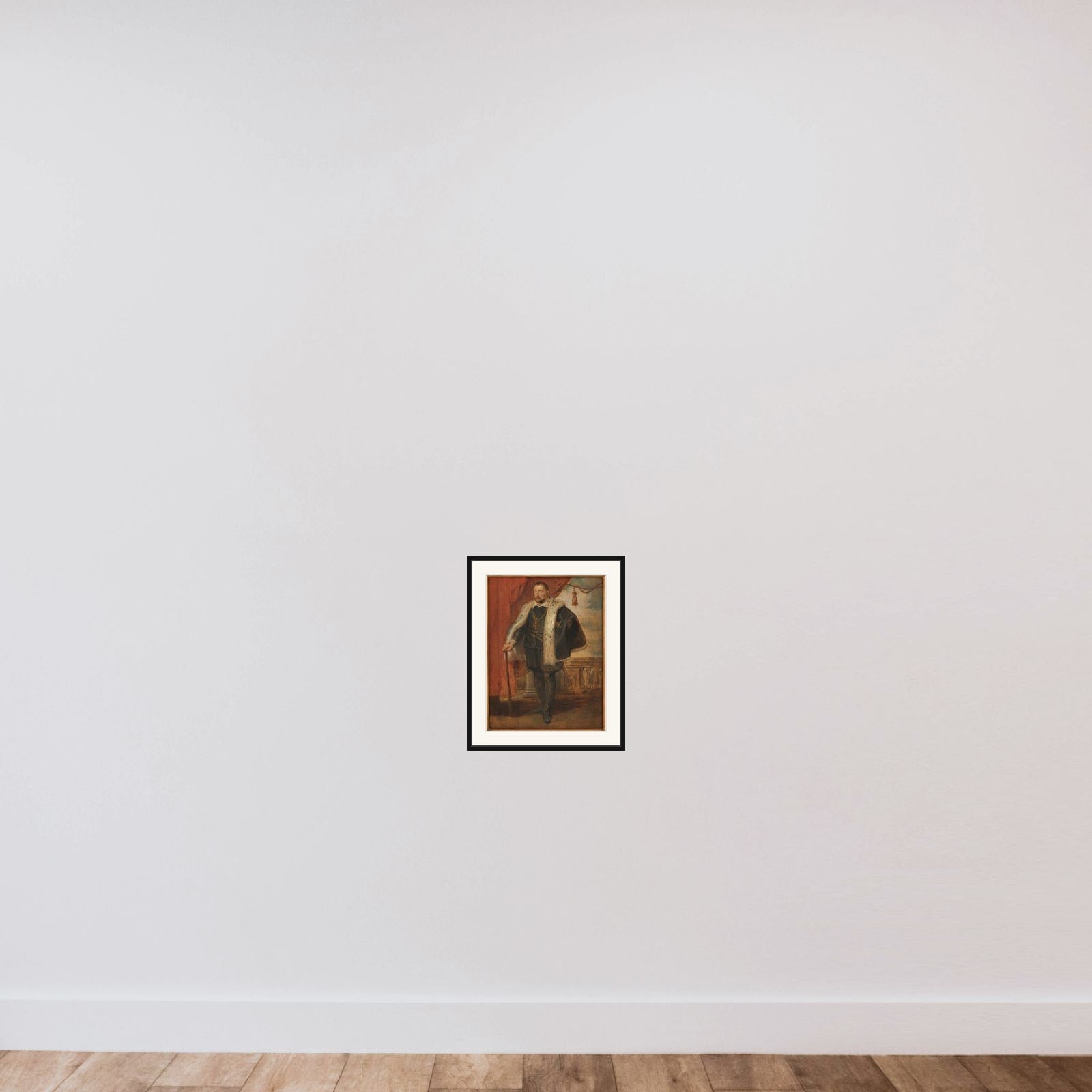 Francesco I de' Medici (1541-1587) framed — shown to scale