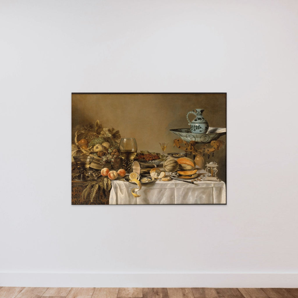 Nature morte unframed — shown to scale