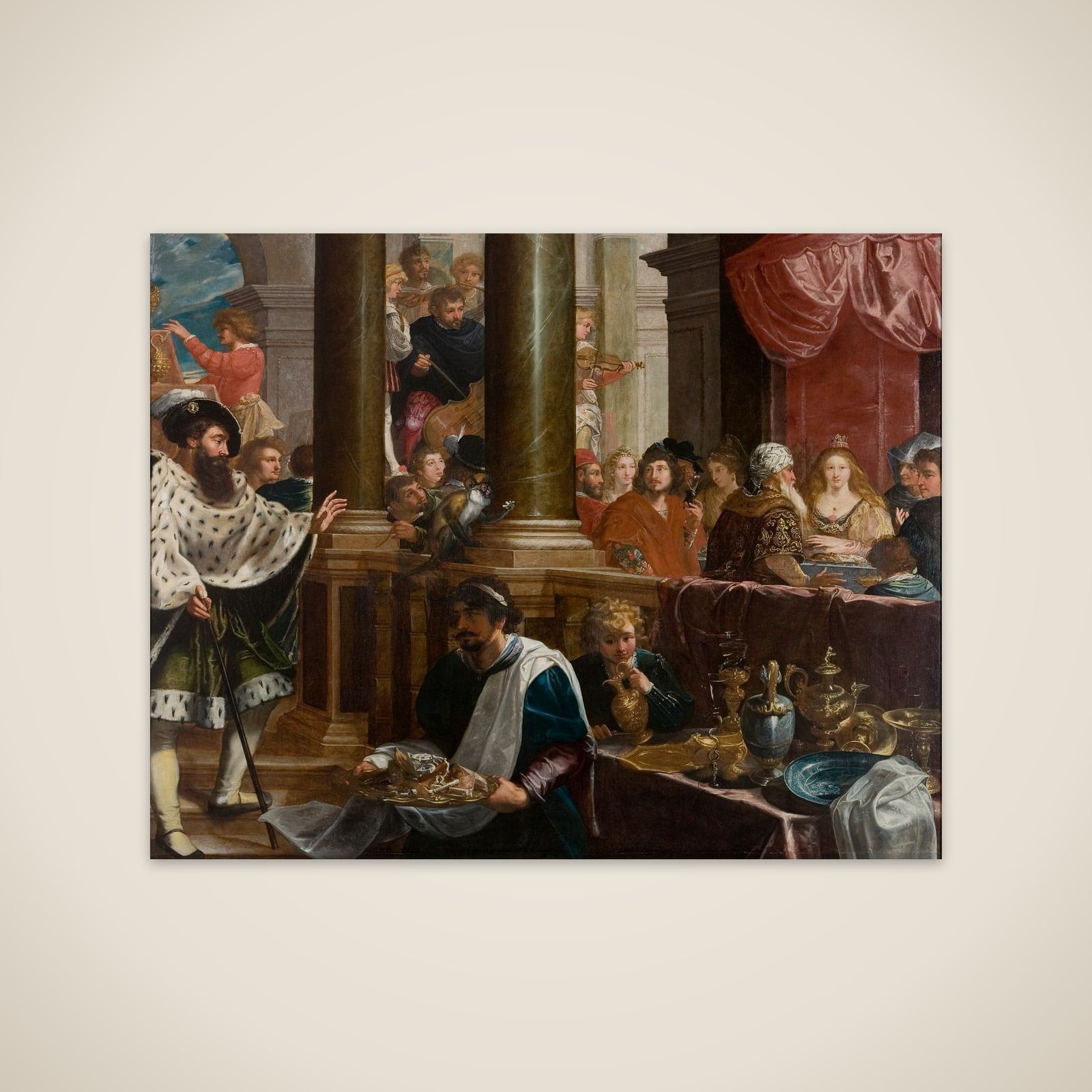 Et gæstebud unframed print