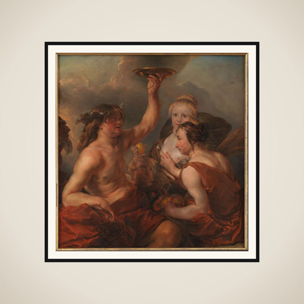 Bacchus, Ceres og Venus framed