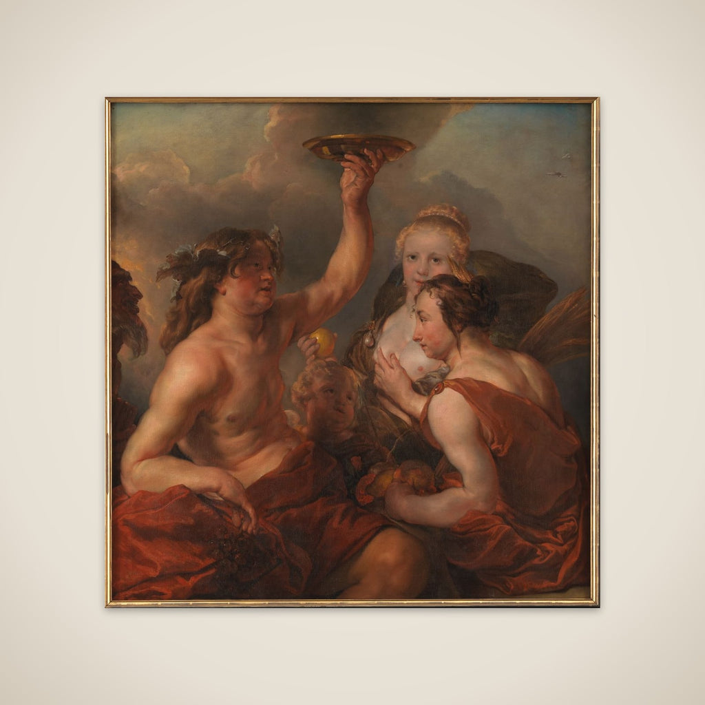 Bacchus, Ceres og Venus unframed print