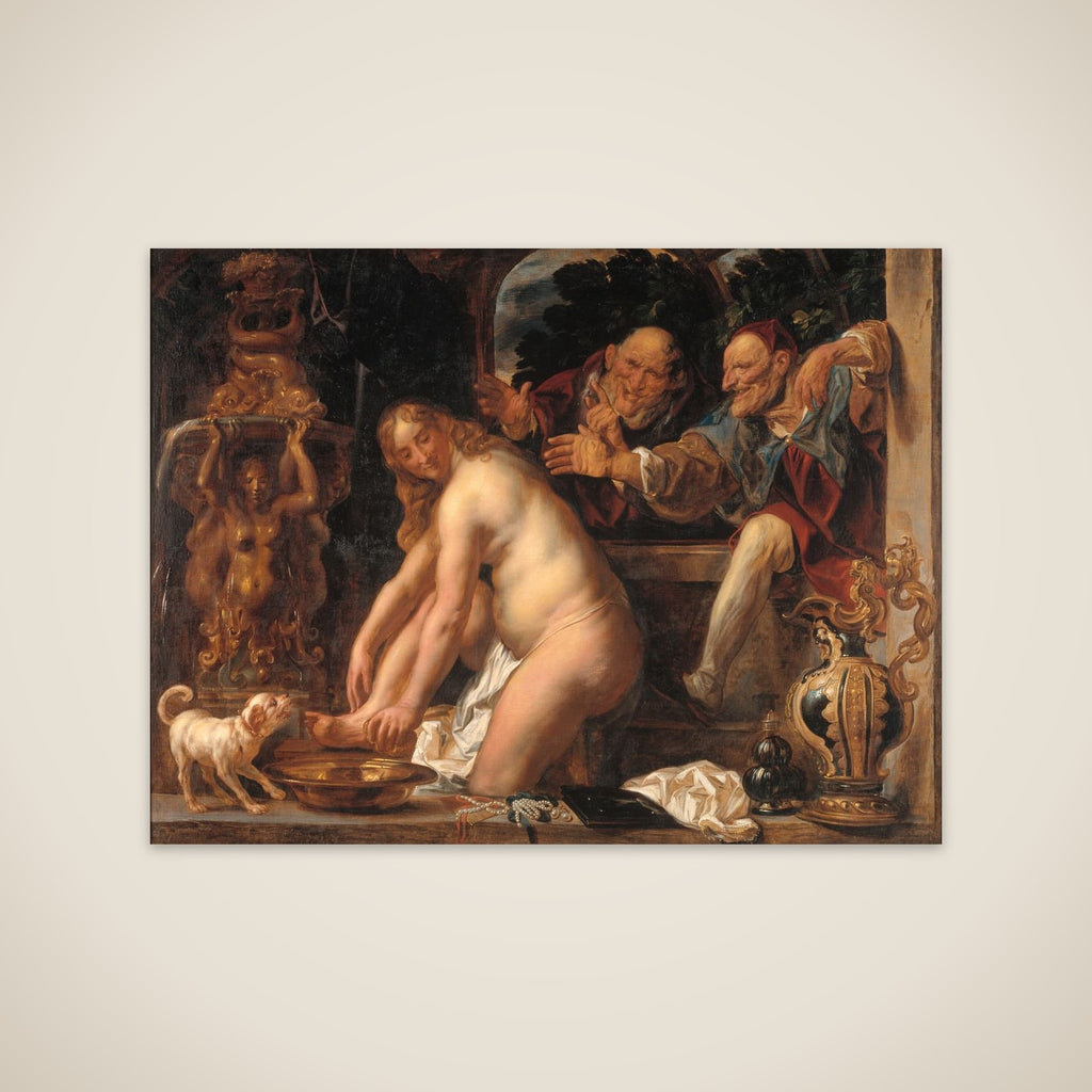 Susanne og de to ældste unframed print