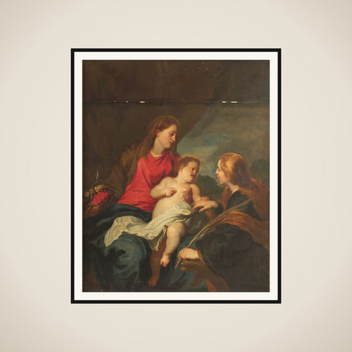Den hellige Catharinas trolovelse framed