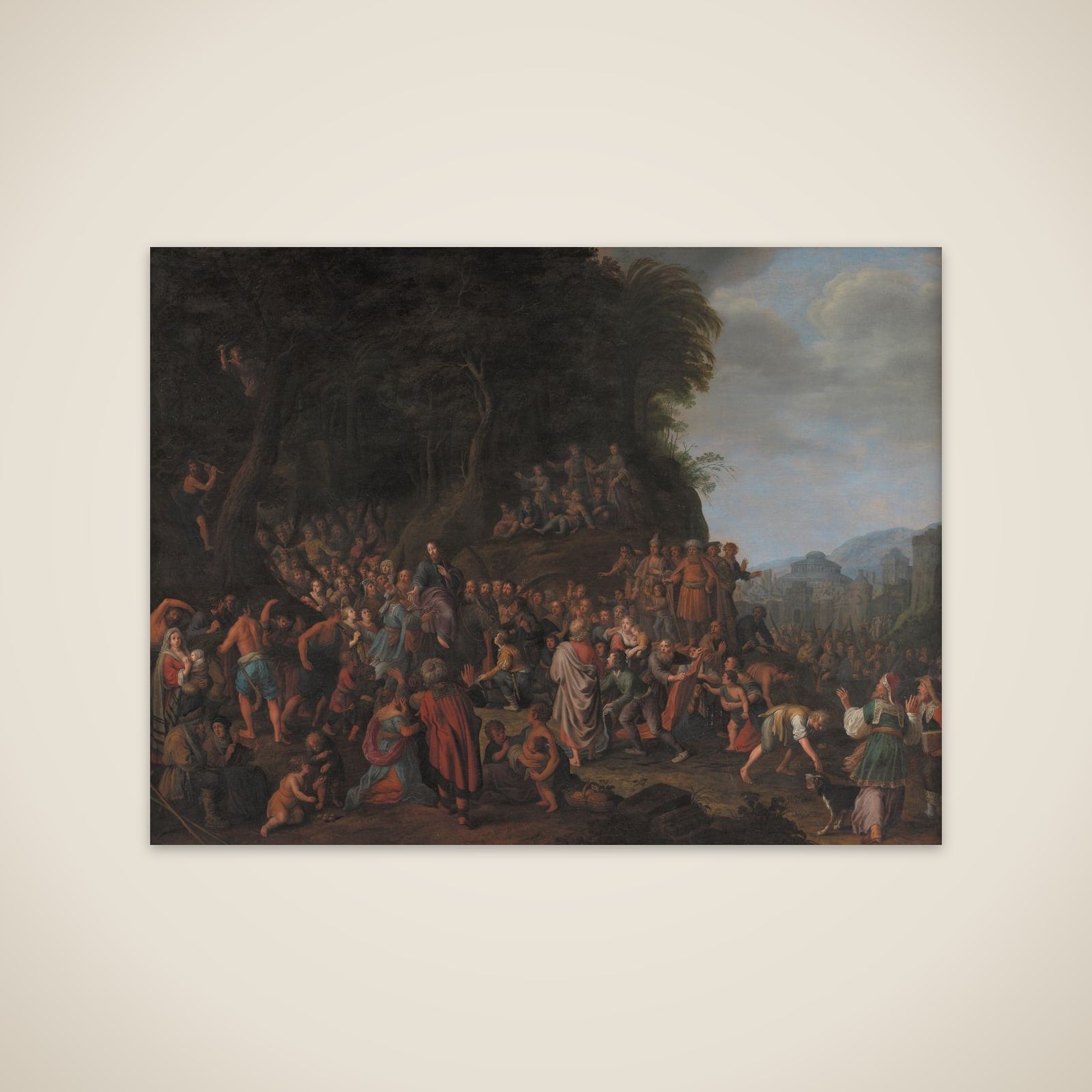 Kristi indtog i Jerusalem unframed print