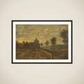 En have foran et lystslot framed