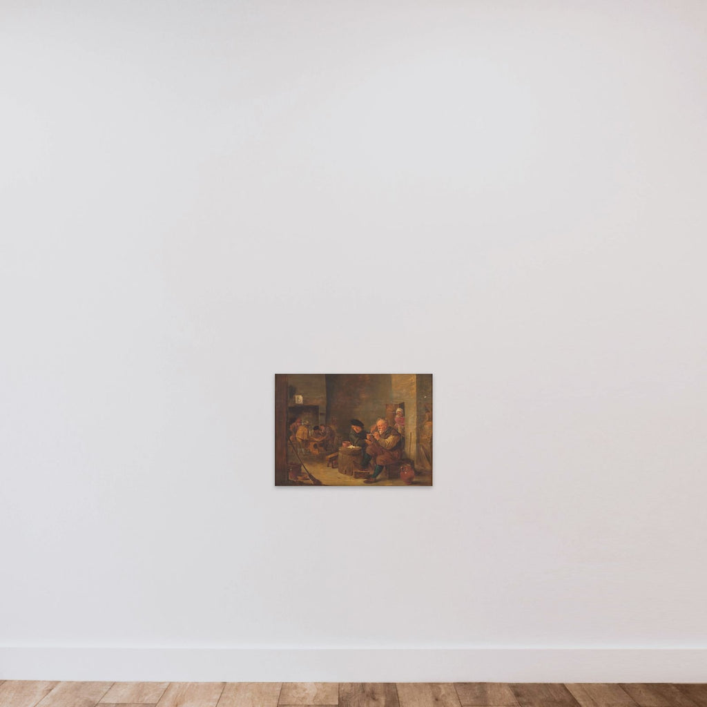 En krostue unframed — shown to scale