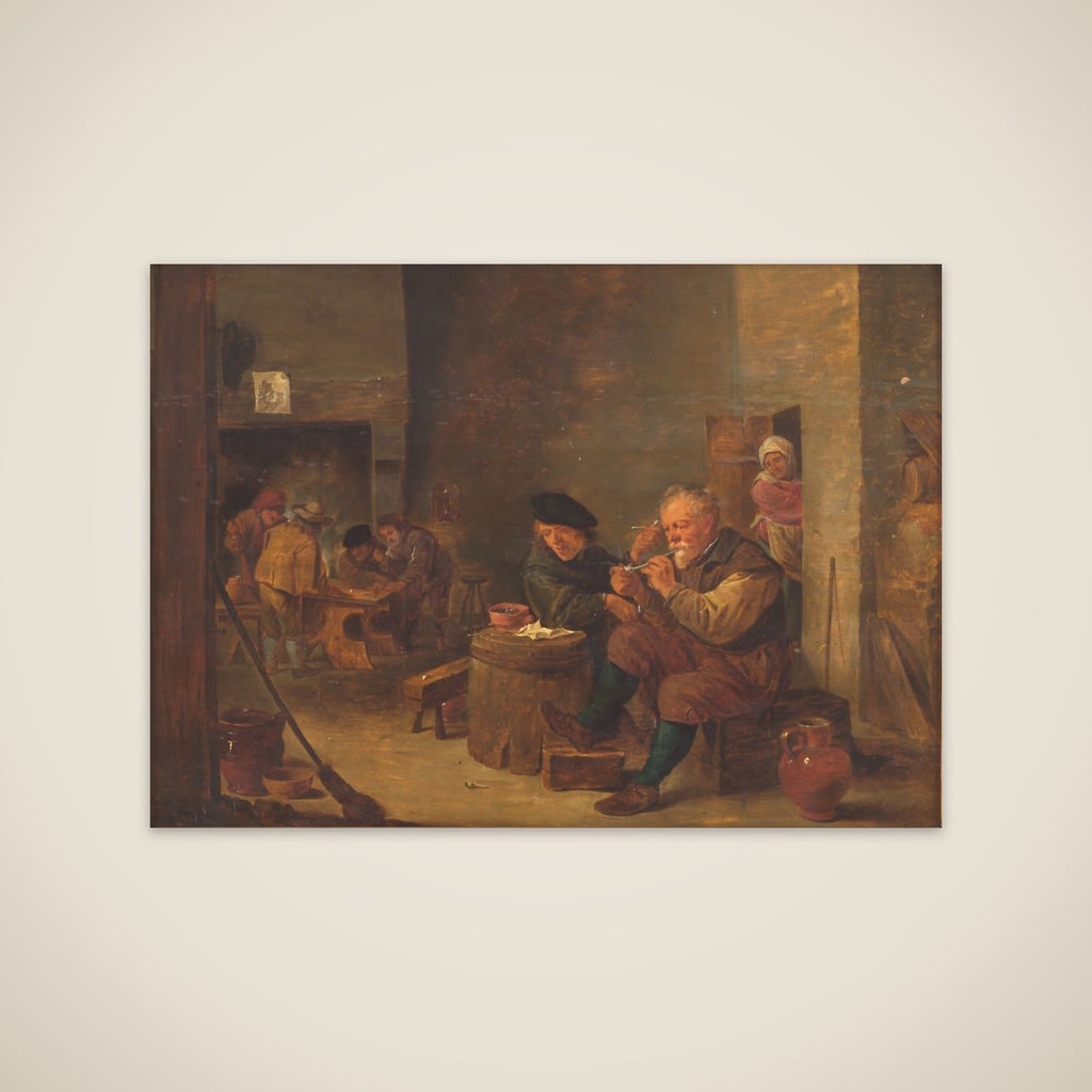 En krostue unframed print
