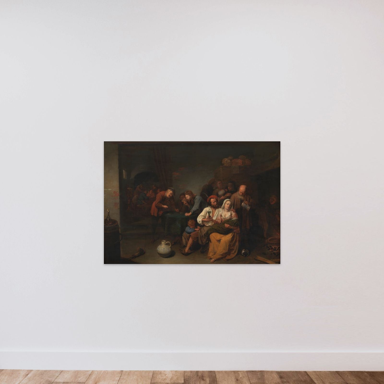 Kroscene unframed — shown to scale