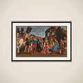 Kongernes tilbedelse framed