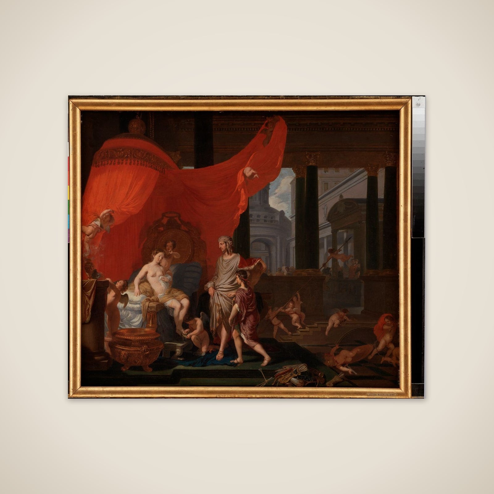 Alexanders og Roxanes bryllup unframed print