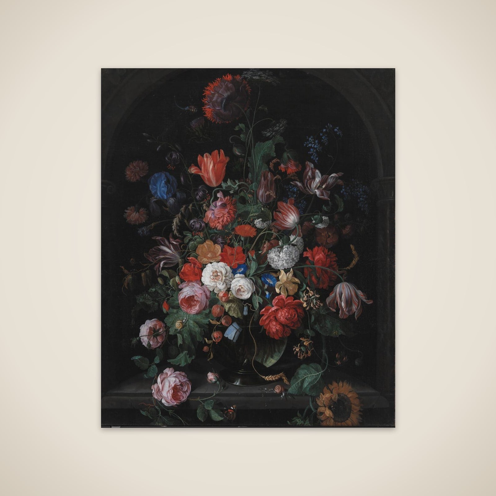 Blomsterstykke unframed print