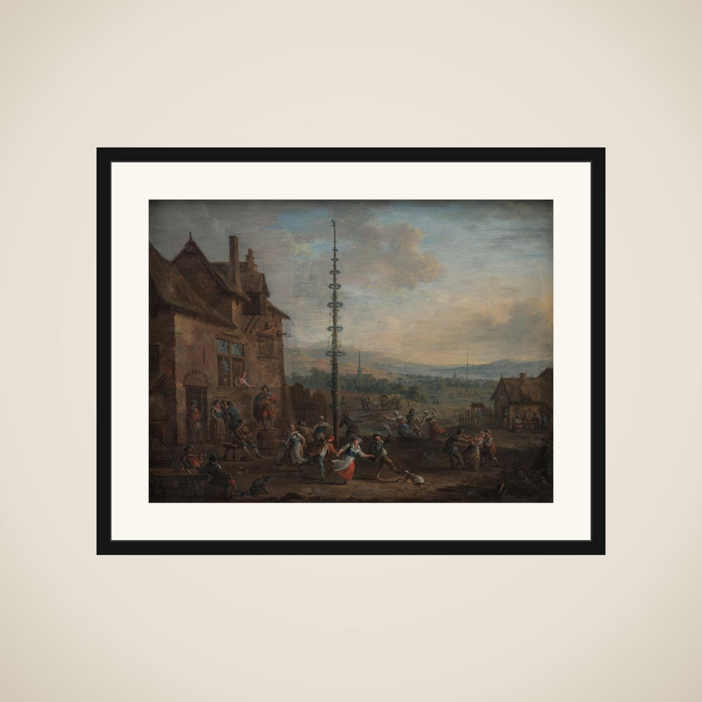 Dansen om majstangen framed