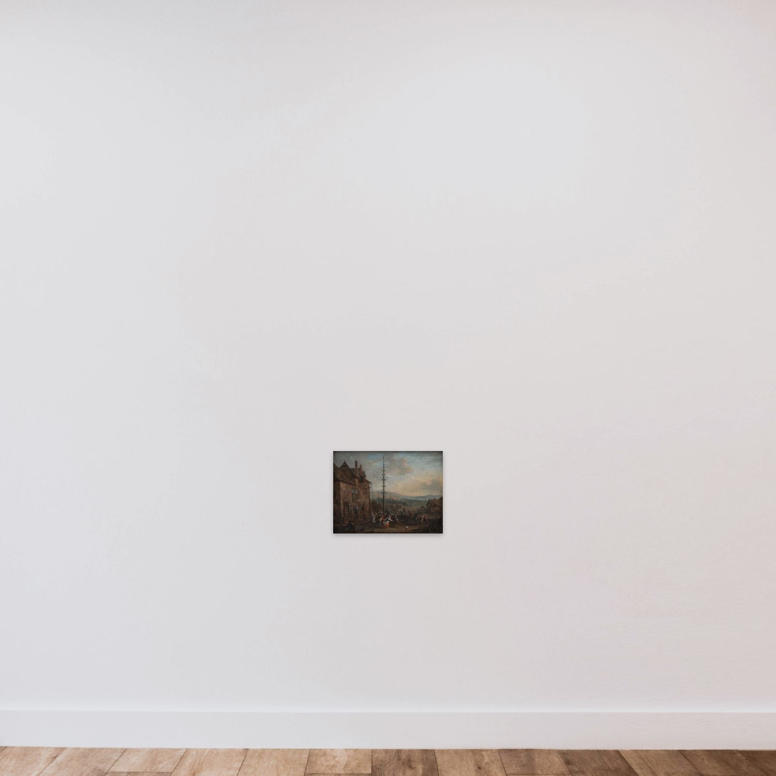 Dansen om majstangen unframed — shown to scale