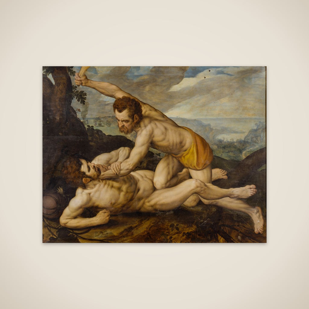 Kain og Abel unframed print