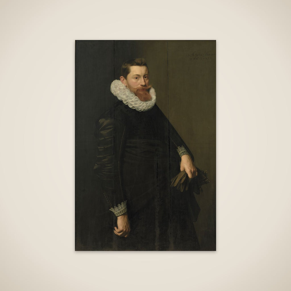 Herreportræt unframed print