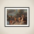 En gudeforsamling framed