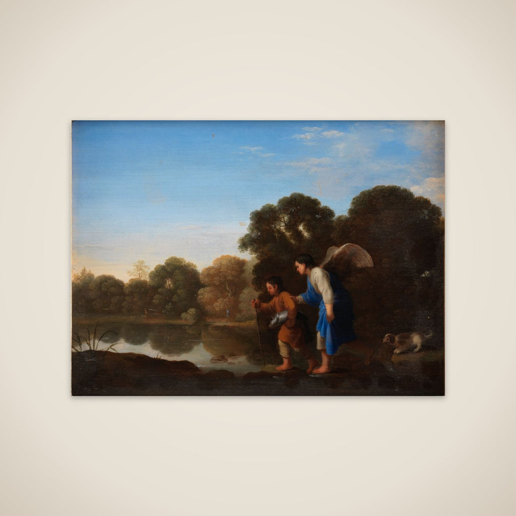 Den unge Tobias og englen unframed print