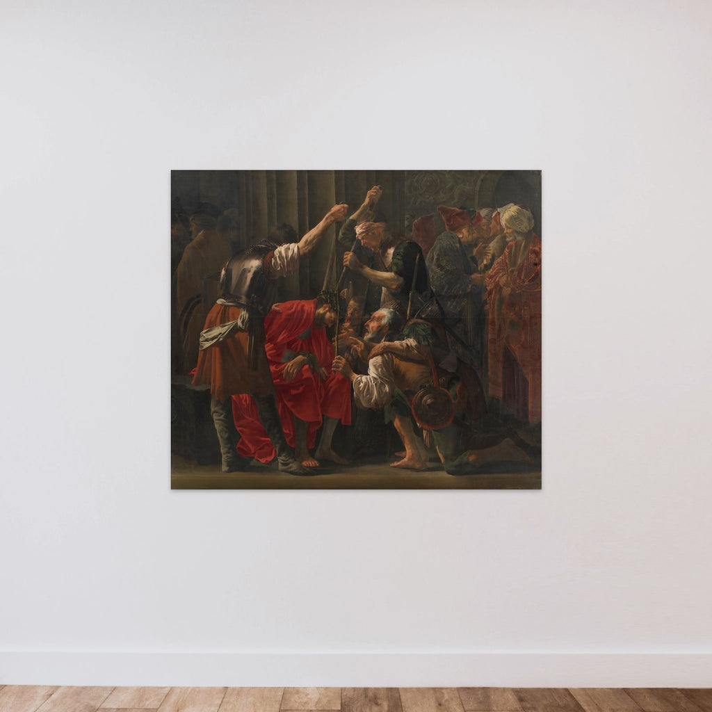 Kristi tornekroning unframed — shown to scale