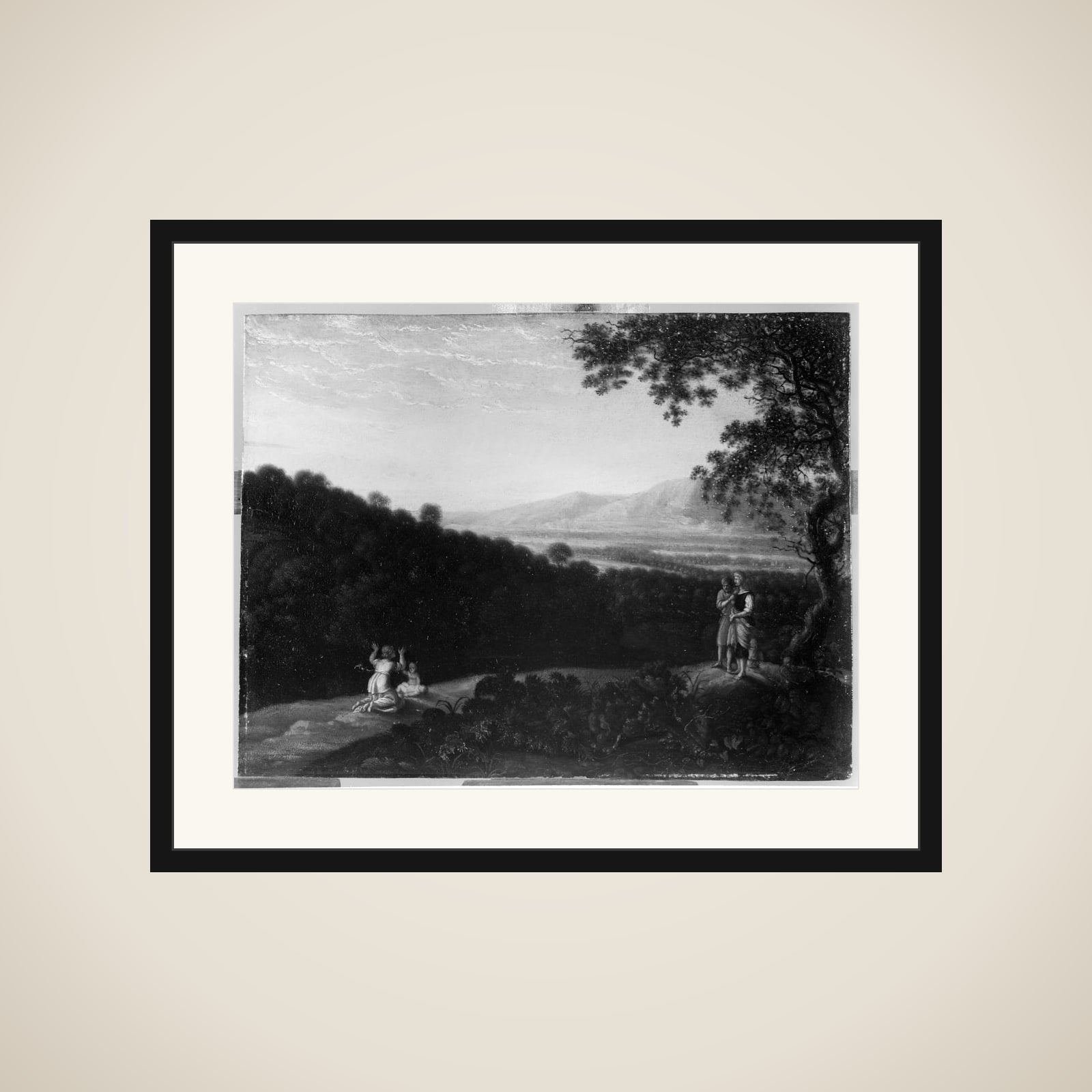 Latona med hendes børn framed