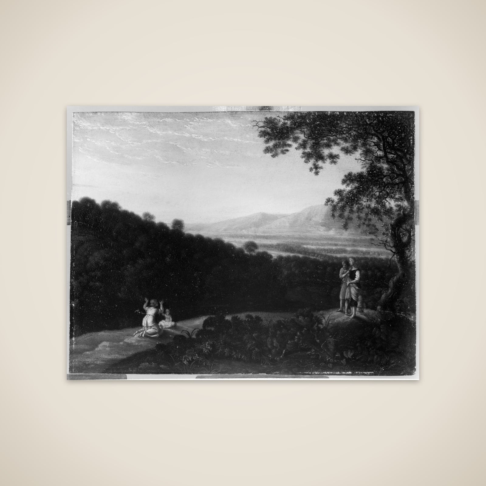 Latona med hendes børn unframed print
